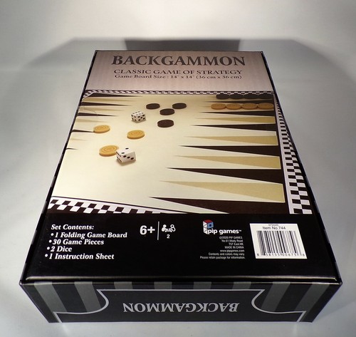 Backgammon Game Pip Games New Unopened - Picture 4 of 6
