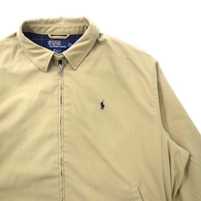 POLO BY RALPH LAUREN Swing Top Harrington Jacket XL Beige  