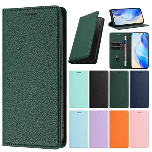 PU Leather Flip Wallet Stand Case For Samsung Galaxy S25 S24 S23 S22Ultra S23FE