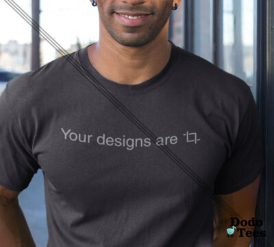 Mens Your Designs Are Crop T Shirt Funny Gift For A Designer Graphic Design Tee
