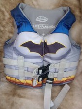 LN Swimways DC Batman Child Life Jacket Swimming Vest 33-55 lbs