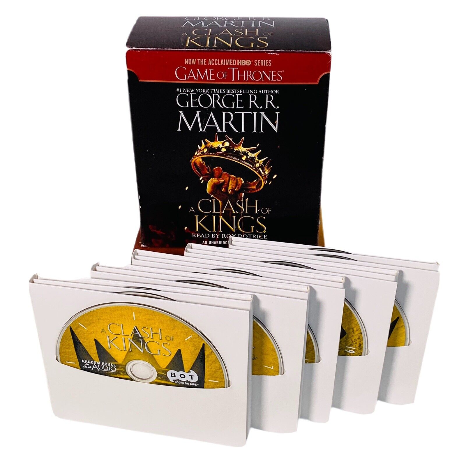 A Clash of Kings by George R R Martin Audio Book 30 CD Boxed Set