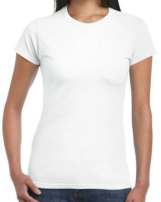 Plus Size Ladies White TShirt 4xl Womens Large T Shirts Breathable