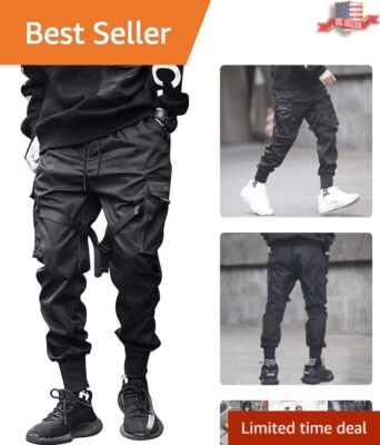 Multi-Functional Joggers with Techwear Appeal Ideal for Jogging