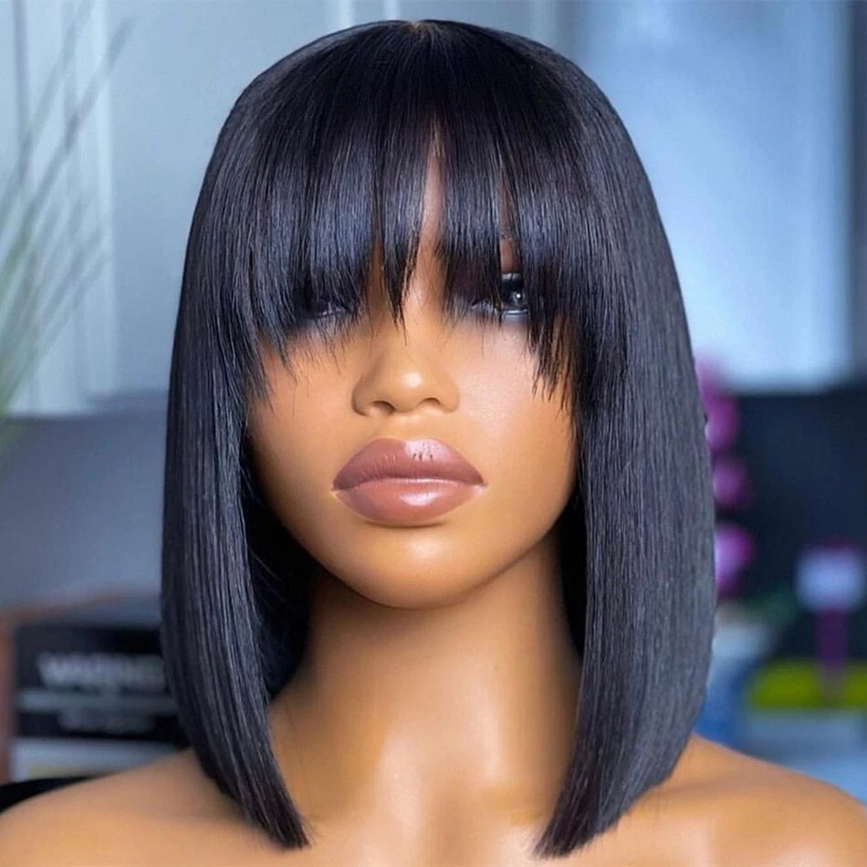 Quickweave Bob with bang - YouTube