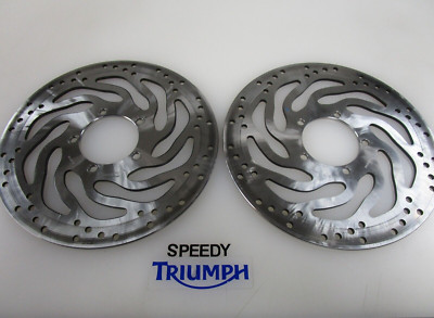 TRIUMPH BONNEVILLE T120 / BLK BONNEVILLE BOBBER / BLK BREMSSCHEIBEN VORNE T2023388