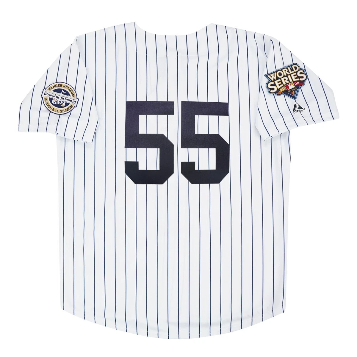 Hideki Matsui 2009 New York Yankees World Series White Home Men's Jersey  (S-3XL)