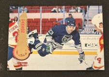1994-95 Pinnacle Jimmy Carson Hockey Card #436 Whalers Center VG O/C
