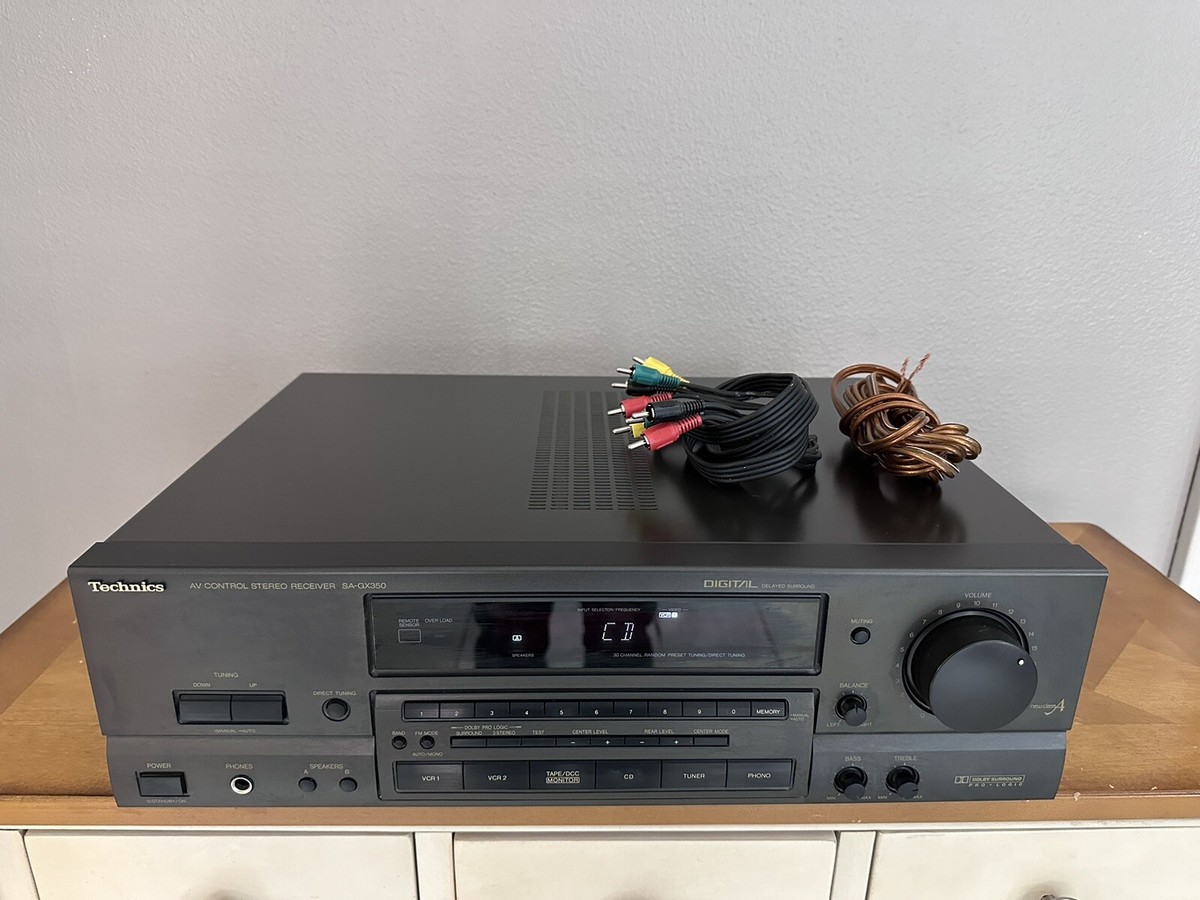 Technics SA-GX350 Receiver HiFi Stereo Phono 5.1 Channel