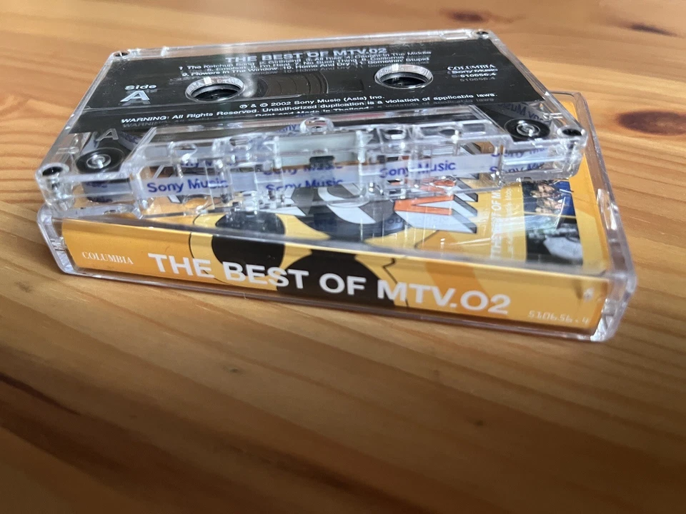 Best of MTV 02 Cassette Tape (2002) Oasis Jamiroquai John Mayer Travis Moby - Image 4 of 4
