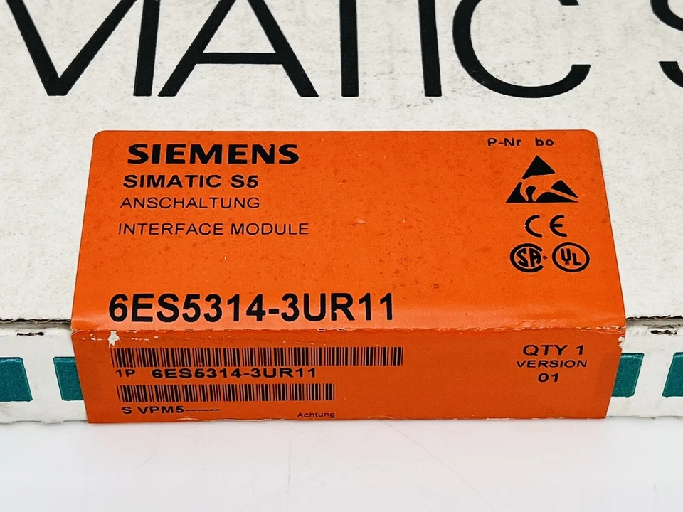 New! Siemens 6ES5314-3UR11 SIMATIC S5 Interface Module *WARRANTY* - Image 2 of 4