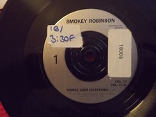 Smokey Robinson - Double good everything / Guess what I got...   Top SBK 45 