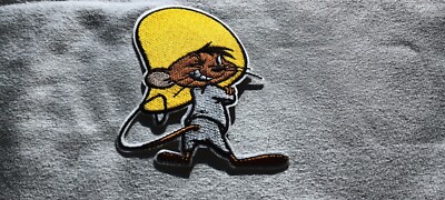 Warner Bros Looney Tunes Speedy Gonzales 3.5 x 3 Inch Iron On Patch