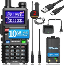 Ham Radio 5RM 10W High Power Long Range Handheld AR-5RM Two Way Radio