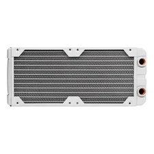 Corsair Hydro X Series XR5 240mm Water Cooling Radiator, White, 2-pack