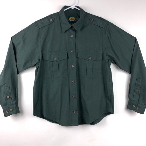 Cabelas Womens Button Down Safari Shirt 