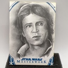 Todd Aaron Smith Han Solo Star Wars Masterwork Autograph Sketch Card TOPPS 1/1