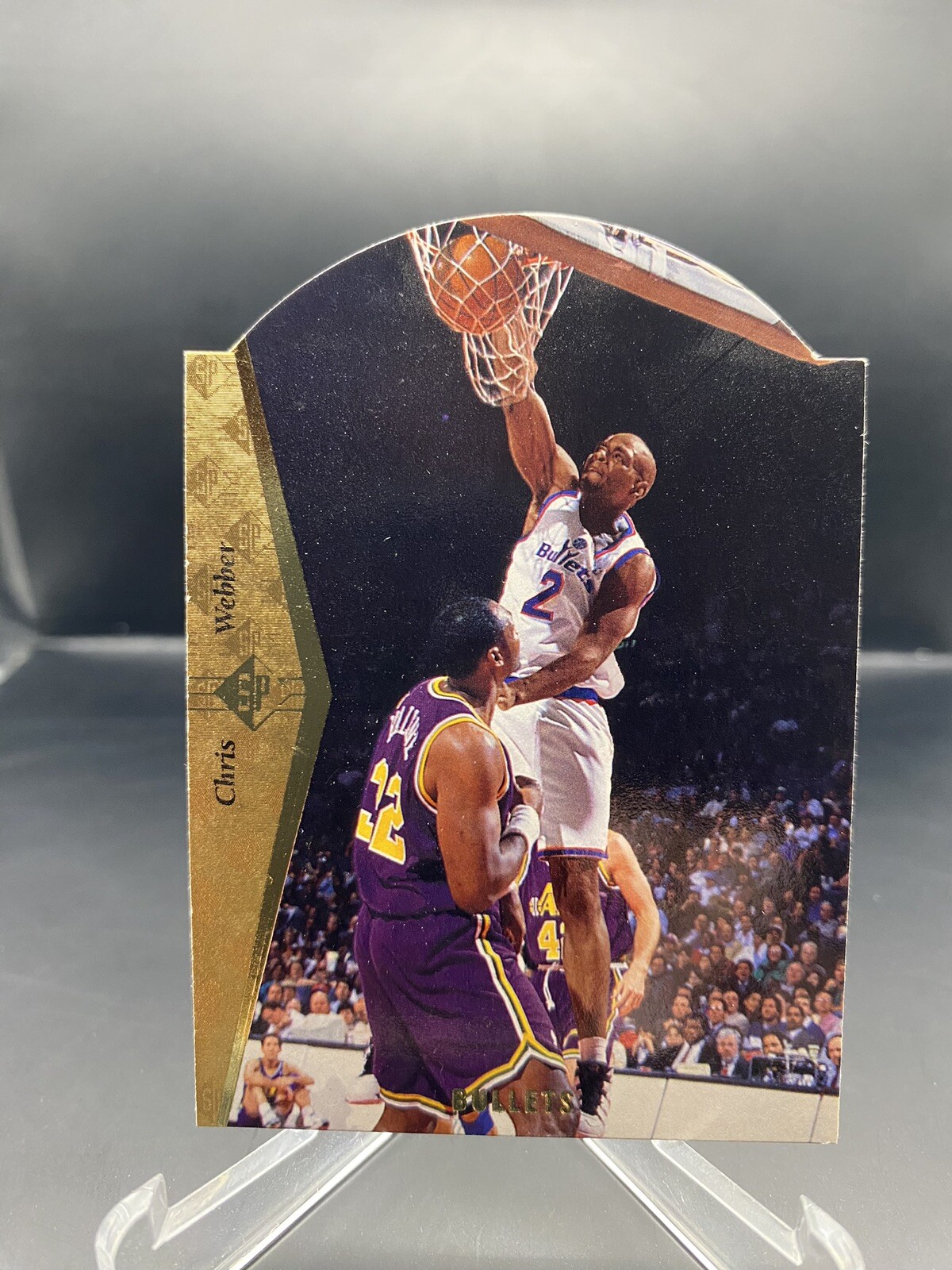 1994-95 SP Die Cut #D161 Chris Webber Washington Bullets