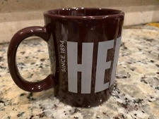 HERSHEY'S Brown Logo Coffee Mug Cup Tea Cup Hot Cocoa 10 oz Galerie ~ EUC