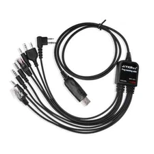 USB Programming Cable for Baofeng Kenwood TYT QYT Motorola AXU4100 Yaesu icom 