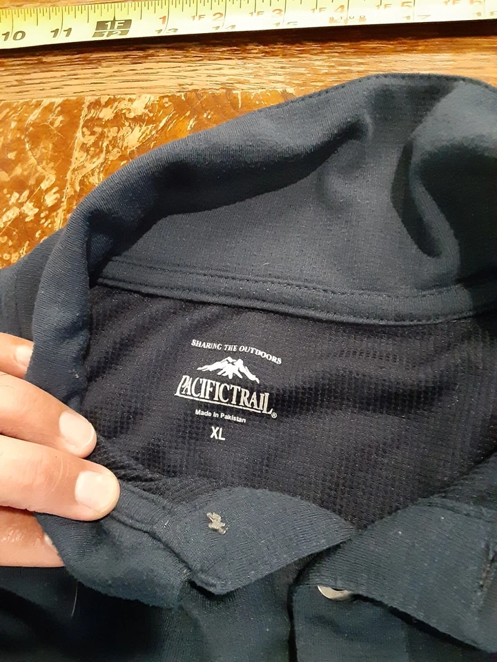 Pacific Trail Outdoor Navy Blue Polo XL *More in Store* #S103 - Image 2 of 3
