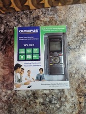 Olympus WS-822 GMT Voice Recorders with 4 GB Built-In-Memory Open Box Item
