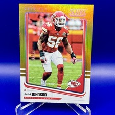 Derrick Johnson 2018 Score Gold Zone #/50 #163 CHIEFS