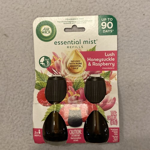 Juego de 2 recambios de niebla de aceite esencial AIR WICK EXUBERANTE MADRESELVA Y FRAMBUESA - Imagen 3 de 4