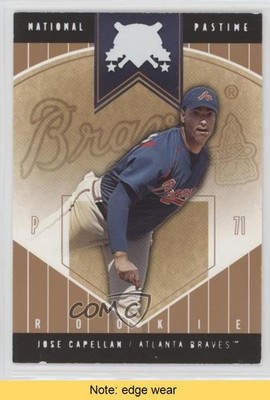 2004 Fleer National Pastime White 7/50 Jose Capellan #69 Rookie RC READ fm0