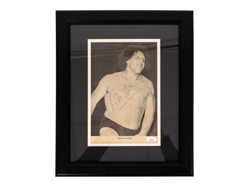 Andre The Giant Wrestling Signed 8x10 Photo Auto JSA Authentic XX71350