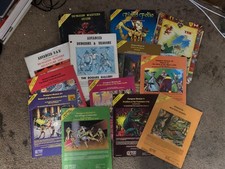 Advanced Dungeons and Dragons - Book and Campaign Adventure Lot (13 Volumes)