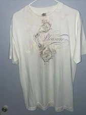 Vtg Y2K GRN Apple Tree Tie Dye Pleasure Art Graphic Print GRNAPPLETREE Size L S