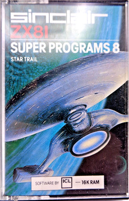 SINCLAIR ZX-81 -- SSUPER PROGRAMS 8 STAR TRAIL (ICL)