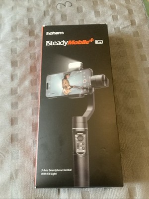 Hohem Steady Mobile+ KIT proof 3-Axis Action Camera Gimbal NIB NEW OVP