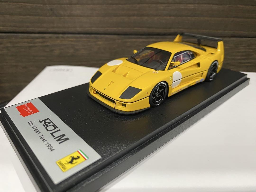 超希少MAKE UP Ferrari F40LM メイクアップ1/43フェラーリ Super Rare Make Up Ferrari F40Lm Makeup 1/43 | eBay