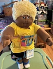 Cabbage Patch Soft Sculptures Boy 1989 Lapis Edition 💙