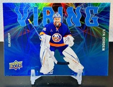 2025-26 Upper Deck Hockey Series 2 Ilya Sorokin Vibing #VB-18 New York Islanders