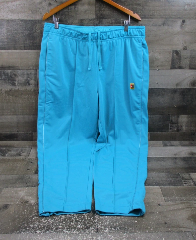 Nike Court Heritage Track Suit Mens XL Blue Full Zip Loose Fit Jacket Pants Set - Image 4 of 4