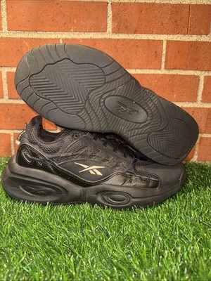 Size 8.5 - Reebok Solution Mid Black Silver Metallic