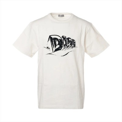 Dior Cotton T-shirt L Men's White 393J696A0849 | eBay