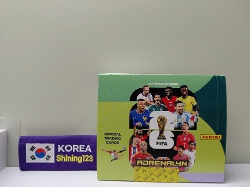 2026 Panini FIFA World Cup Adrenalyn XL Soccer Cards Box 36 Packs Sealed