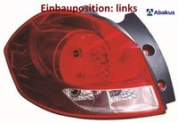 Abakus 551-1977L-UE Heckleuchte Links RüCklicht Hecklicht RüCkleuchte