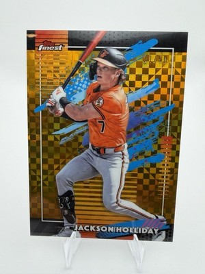 Topps 2026 Finest Jackson Holliday Major League Performance /50 Orioles #104