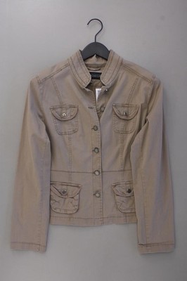 Laura Scott Übergangsjacke Regular Jacke für Damen Gr. 40, M braun aus Baumwolle