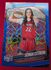 Sonia Citron Rookie RC Variation Blue Velocity 2025 Prizm WNBA #148 Mystics