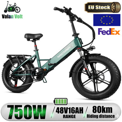 VICTRIP T5S Faltbar Elektrofahrrad 48V 15AH 20*4'' Hydraulische Bremse Ebike