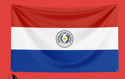 NEW! Paraguay Flag 3x5Ft Paraguay Tapestry Paraguay Banner Paraguay World Cup