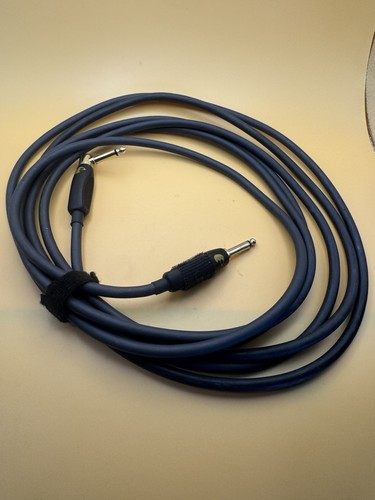 Elixir 15ft Instrument Guitar Cable 1/4” Straight to Right Angle Tested