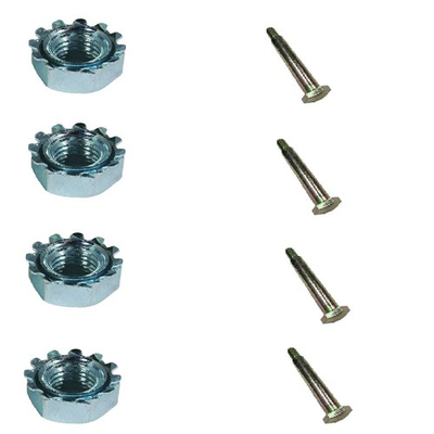 #ad 4 Deck Wheel Shoulder Bolts and Nuts Fits AYP Fits Husqvarna 137644 532137644 $17.99