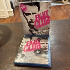 Fight Club Blu-ray 2009 10th Anniversary Ed. with Limited Art Slipcover NEW 